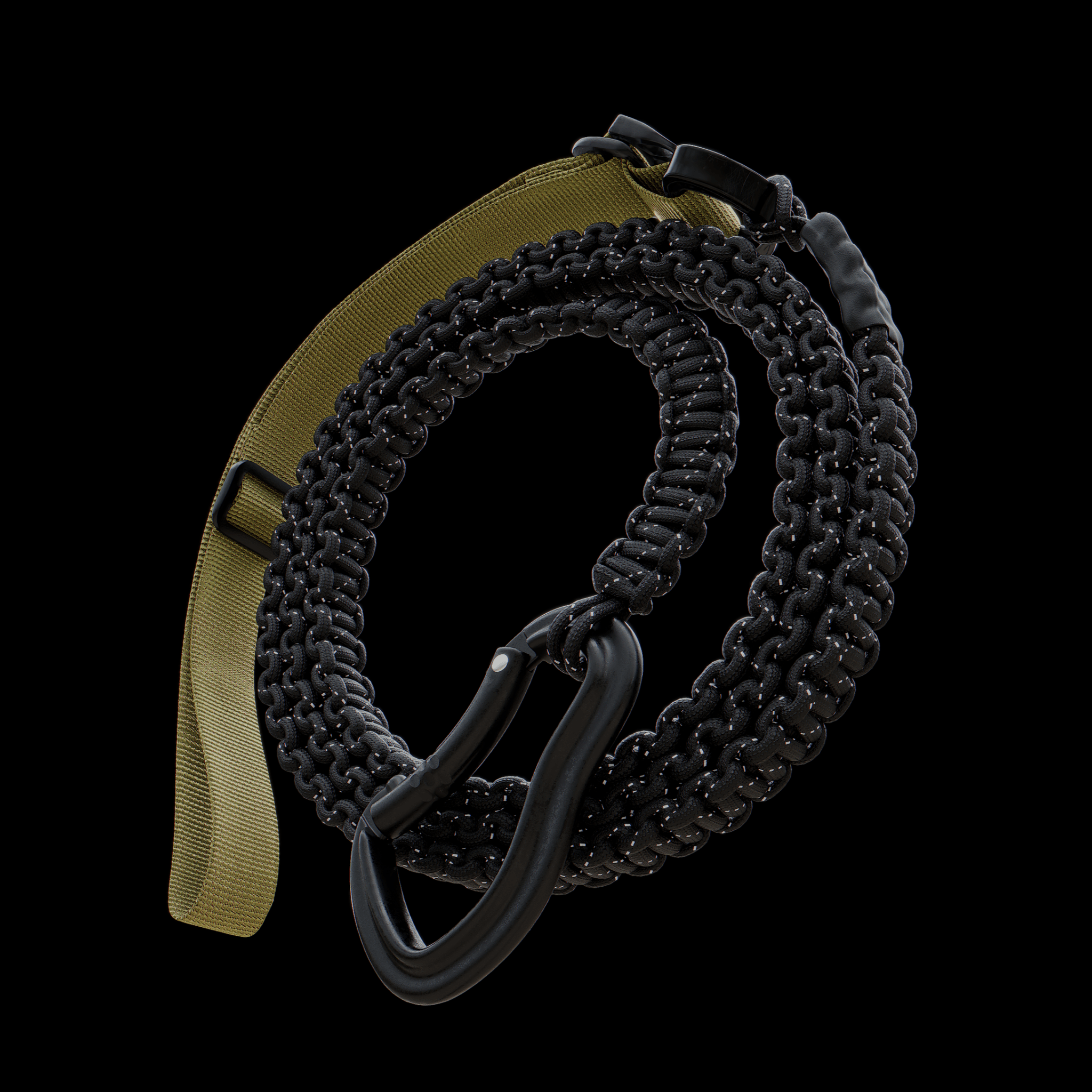 dog Collar & Leash Package - Oils & Dust - ExBESTIA - Package