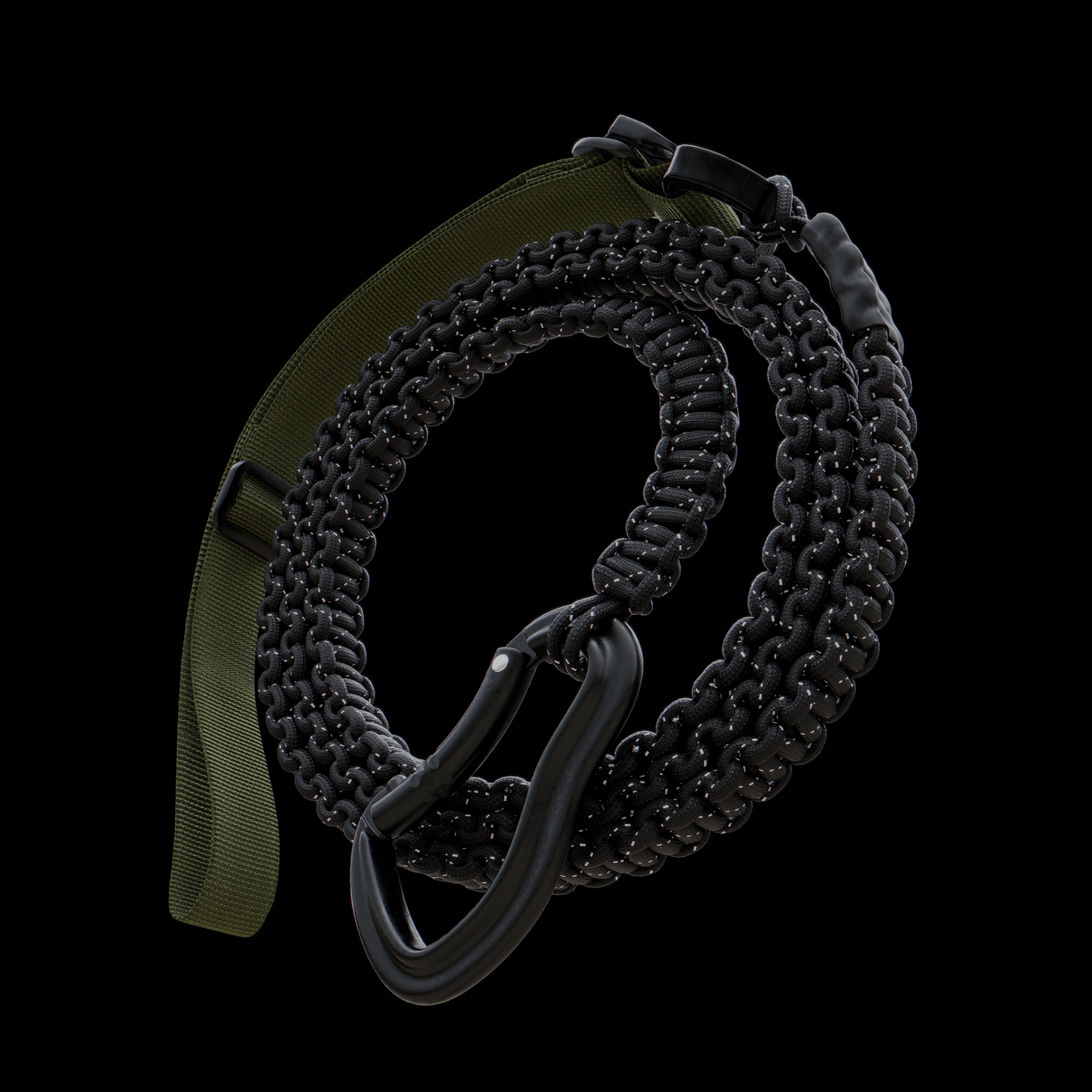 dog Collar & Leash Package - Oils & Moss - ExBESTIA - Package