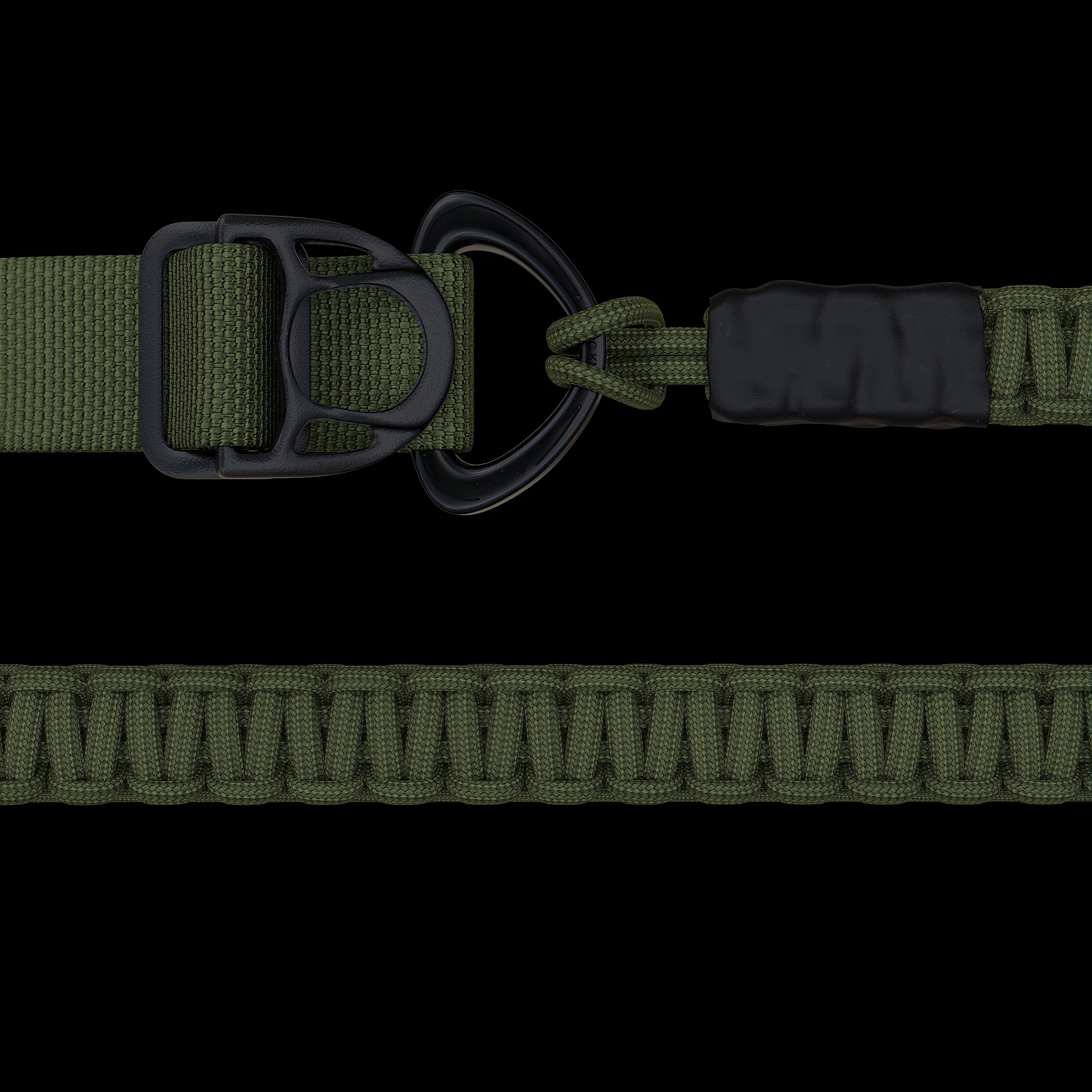 Collar & Leash Package - Moss