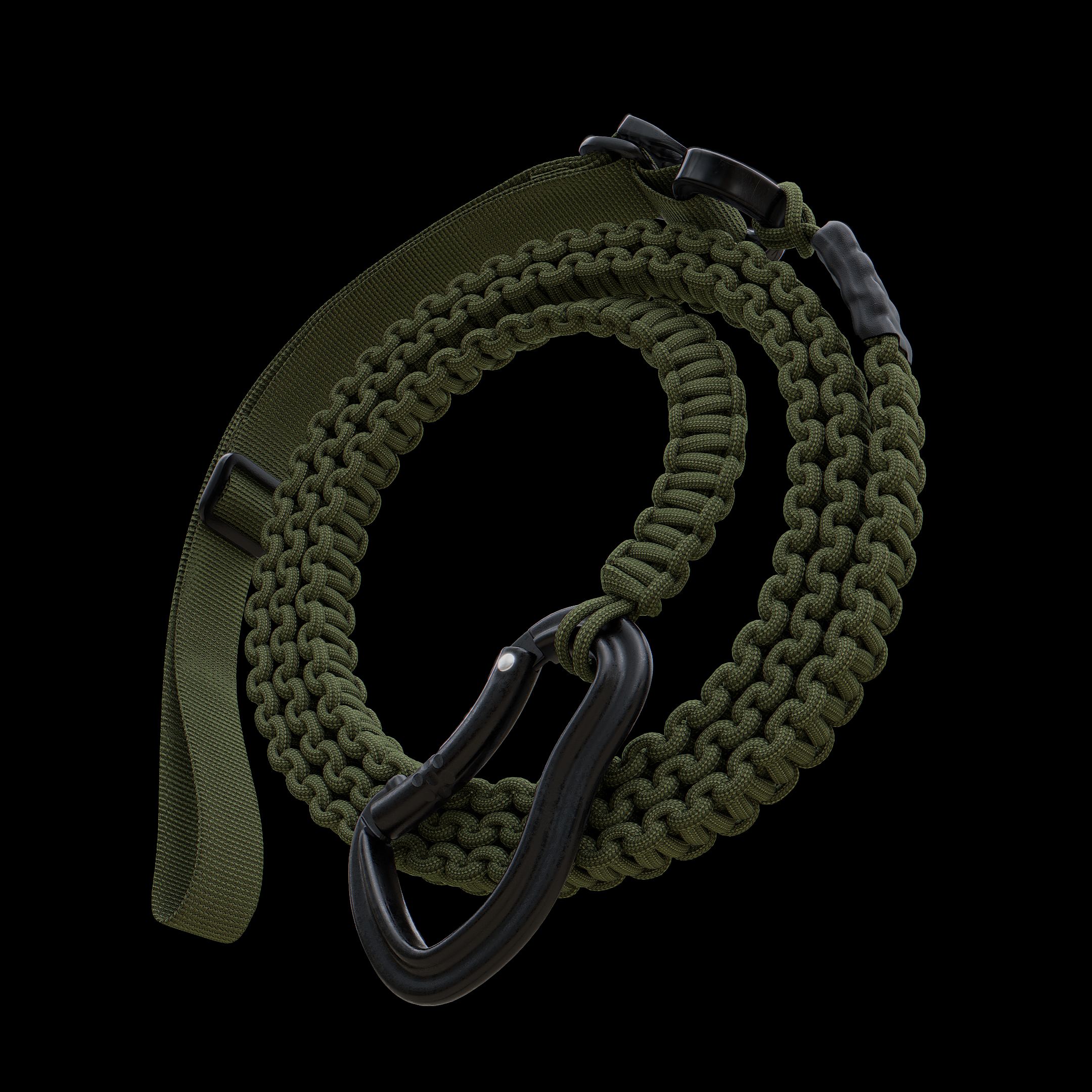 Collar & Leash Package - Moss